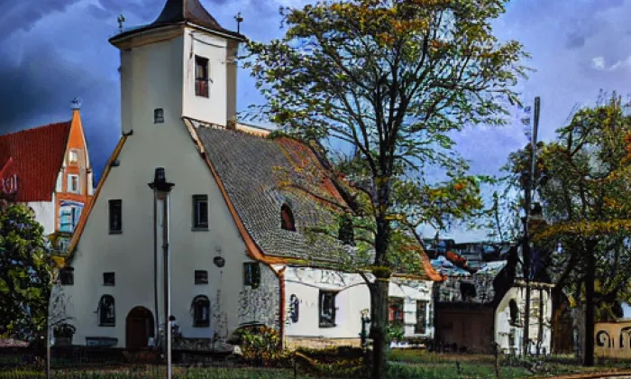 Kostel svatých Petra a Pavla (Karlovy Vary) – autumn