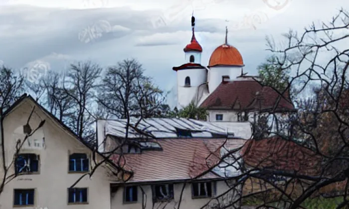 Kostel svatých Petra a Pavla (Petrovice u Sušice) – autumn