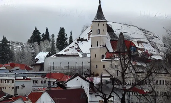 Kostel svatých Petra a Pavla (Petrovice u Sušice) – winter