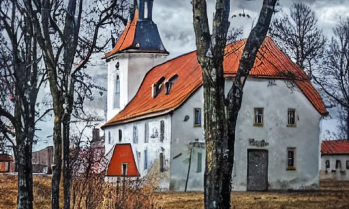Kostel svatého Štěpána (Mýto) – autumn