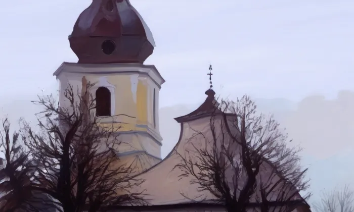 Kostel svatého Štěpána (Velký Třebešov) – spring