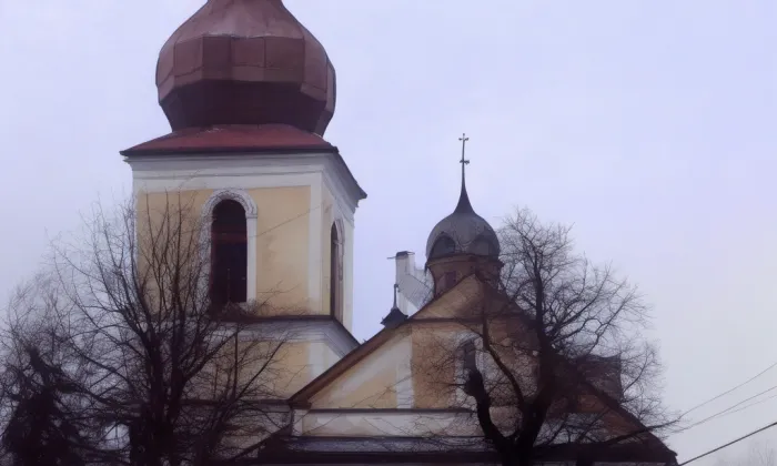 Kostel svatého Štěpána (Velký Třebešov) – winter