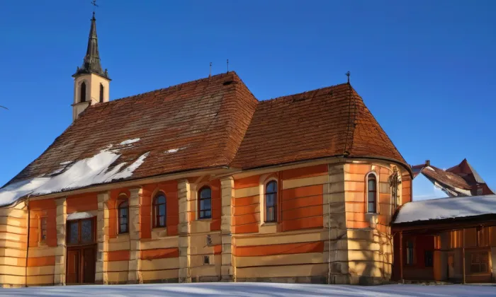 Kostel svatého Antonína Paduánského (Vyšní Lhoty) – summer