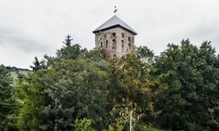 Kostel svatého Antonína Paduánského (Milešov) – noc
