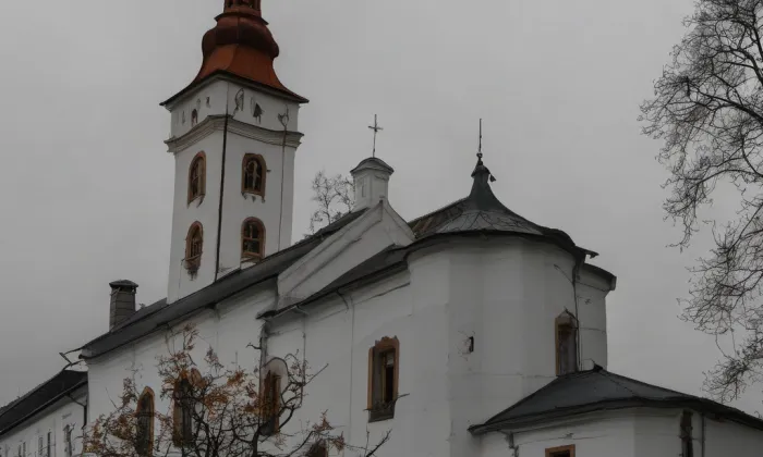 Kostel svatého Antonína Paduánského (Třeština) – autumn
