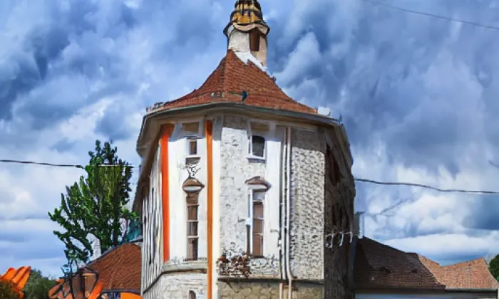 kostel svatého Bartoloměje (Černouček) – autumn