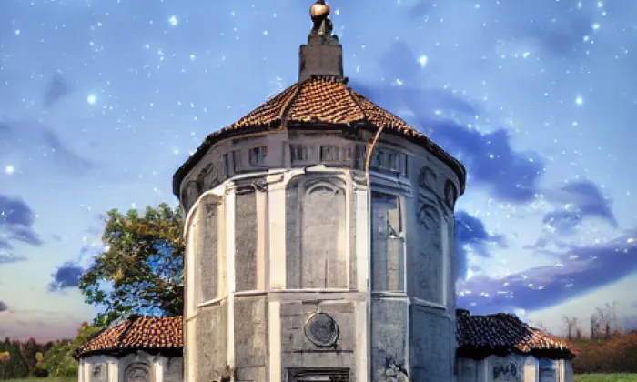 kostel svatého Bartoloměje (Černouček) – noc