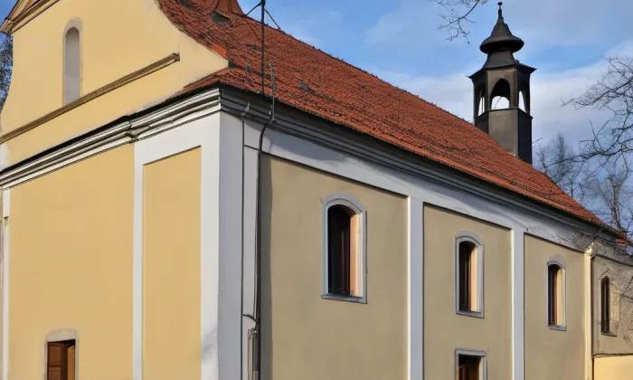 Kostel svatého Bartoloměje (Bílence) – summer
