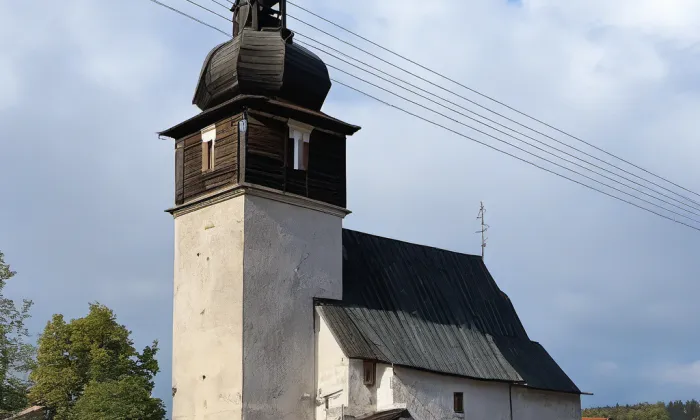 kostel svatého Bartoloměje (Bobrůvka) – summer