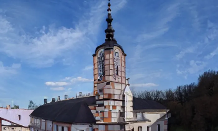 Kostel svatého Bartoloměje (Frymburk) – summer