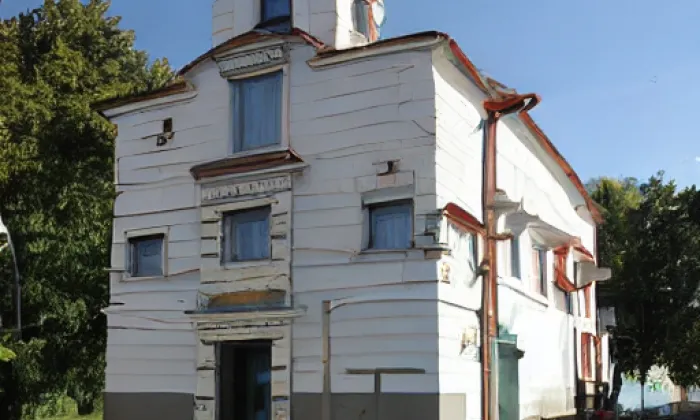 kostel svatého Bartoloměje (Hlohovec) – winter