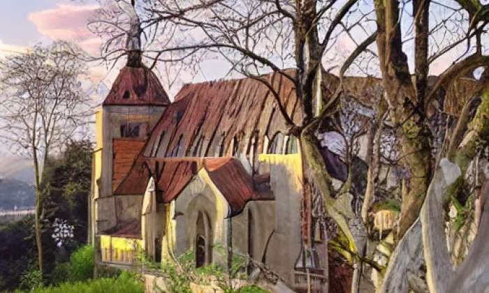 Kostel svatého Bartoloměje (Holedeček) – summer