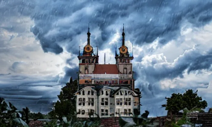 Kostel svatého Bartoloměje (Kvášňovice) – autumn