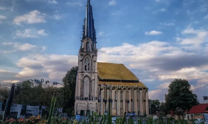 Kostel svatého Bartoloměje (Kvášňovice) – summer