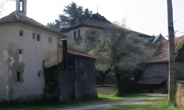 Kostel svatého Bartoloměje (Lípa) – akvarel
