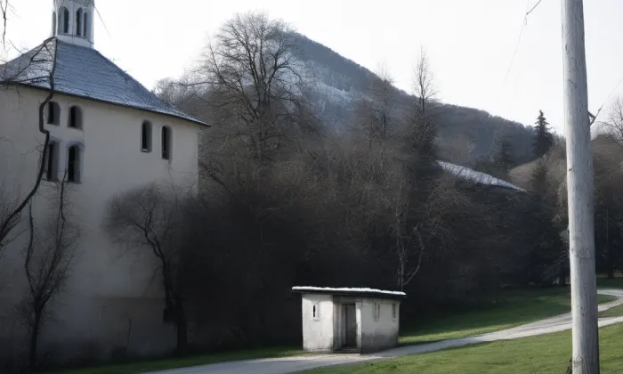 Kostel svatého Bartoloměje (Lípa) – winter