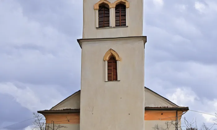Kostel svatého Bartoloměje (Litultovice) – autumn