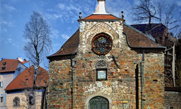 Kostel svatého Bartoloměje (Nečemice) – akvarel