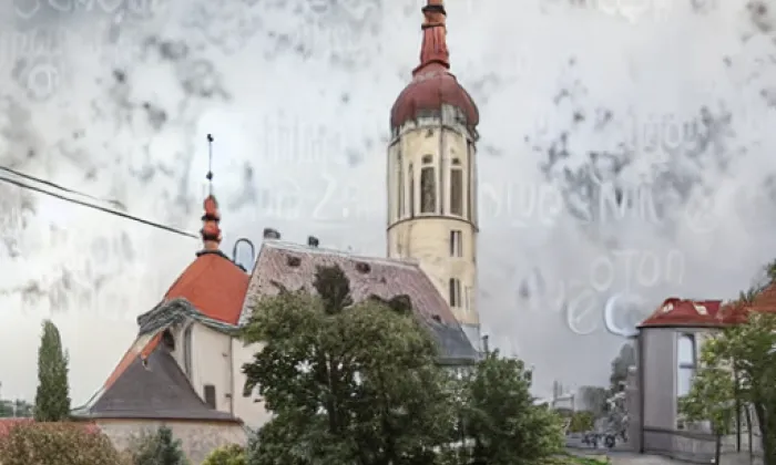 Kostel svatého Bartoloměje (Sezemice) – noc