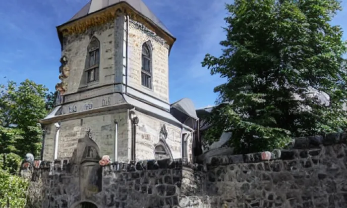 Kostel svatého Bartoloměje (Strenice) – akvarel