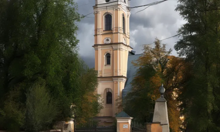 Kostel svatého Bartoloměje (Studénka) – autumn