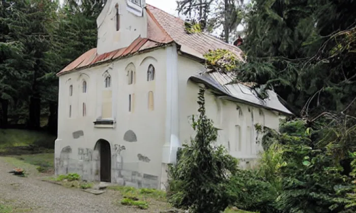 Kostel svatého Bartoloměje (Vimperk II) – noc