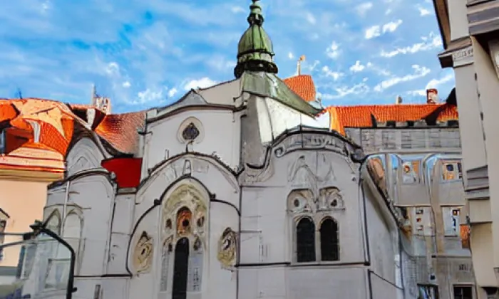 Kostel svatého Bartoloměje v Praze – iluminace