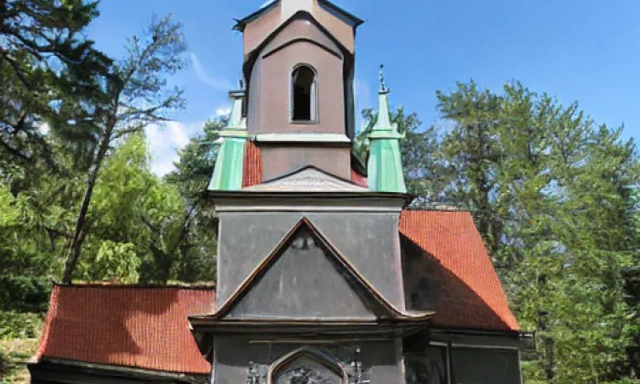 Kostel svatého Bedřicha (Bílá) – winter