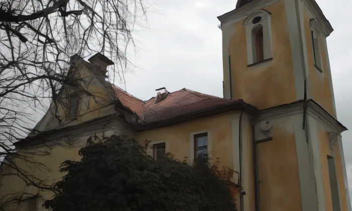 Kostel svatého Ducha (Libáň) – autumn