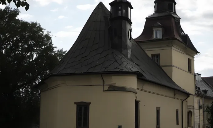 Kostel svatého Filipa a Jakuba (Lukavice) – autumn