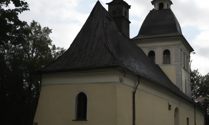Kostel svatého Filipa a Jakuba (Lukavice) – winter