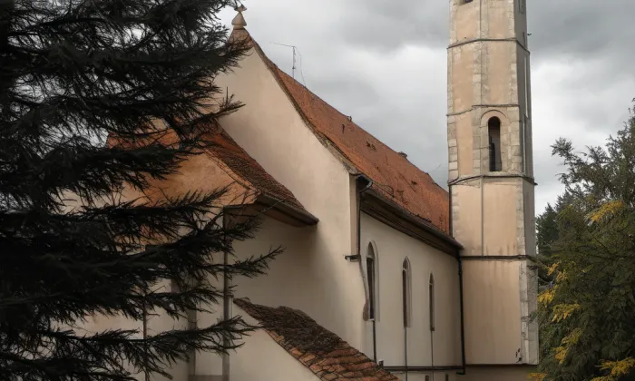 Kostel svatého Františka z Assisi (Šumburk nad Desnou) – autumn