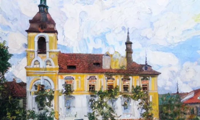 Kostel svatého Františka z Assisi ve Starém Kníně – summer