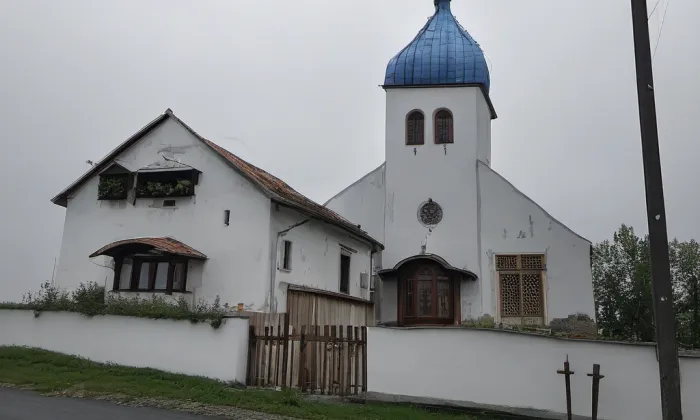 kostel svatého Gorazda (Vilémov) – summer