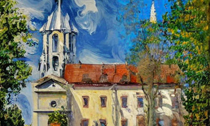 Kostel svatého Gotharda (Český Brod) – spring