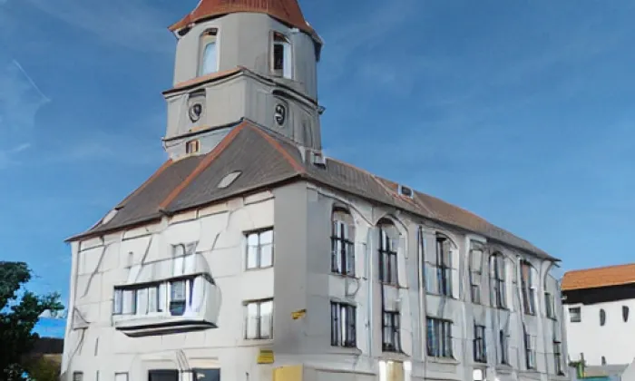 kostel svatého Havla (Dolní Újezd) – noc