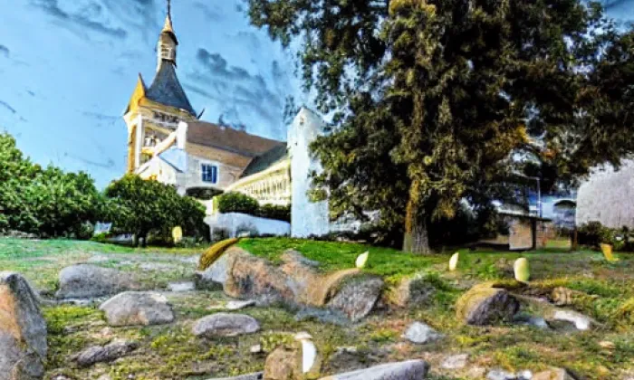 Kostel svatého Havla (Podveky) – noc