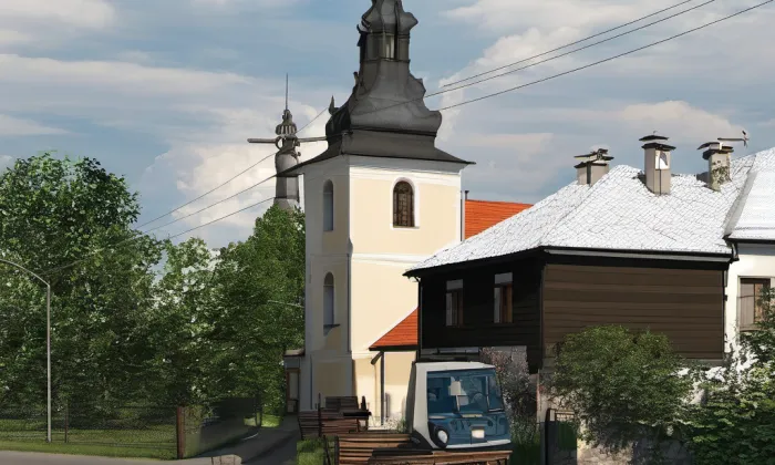 Kostel svatého Havla (Teplýšovice) – summer