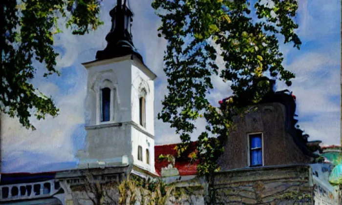 Kostel svatého Havla v Kuřívodech – spring
