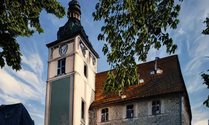 Kostel svatého Havla v Kuřívodech – summer