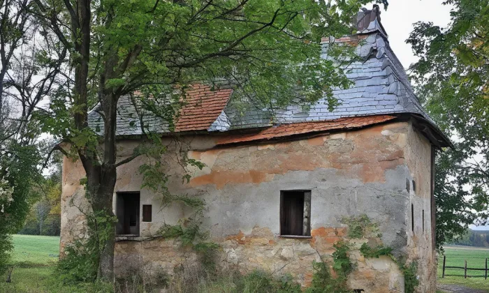 Kostel svatého Jakuba (Bochov) – autumn