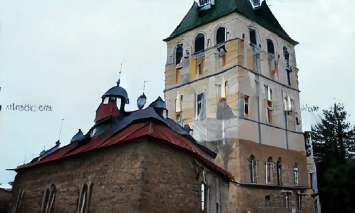 Kostel svatého Jakuba (Dolní Olešnice) – noc