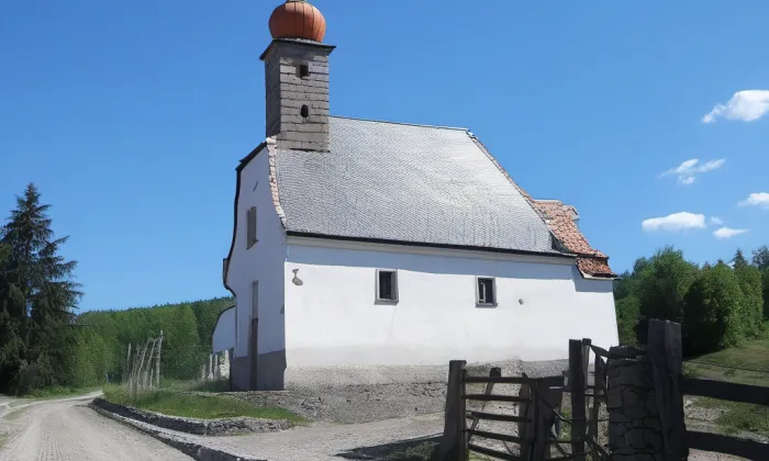 Kostel svatého Jakuba (Hradec nad Moravicí) – autumn
