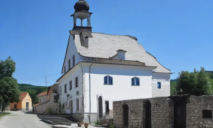 Kostel svatého Jakuba (Hradec nad Moravicí) – noc