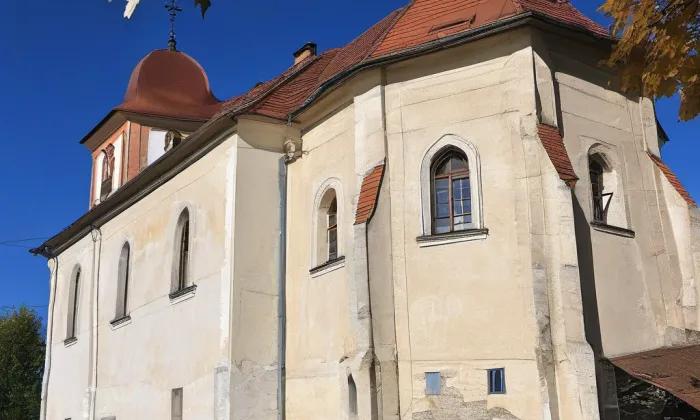 Kostel svatého Jakuba Staršího (Bořejov) – winter
