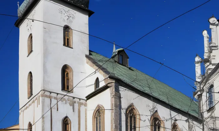 kostel svatého Jakuba Staršího (Brno-město) – noc