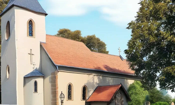 kostel svatého Jakuba Staršího (Raná) – noc