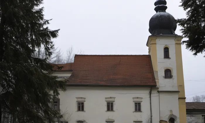 kostel svatého Jakuba Většího (Brod nad Tichou) – winter