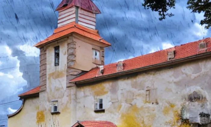 kostel svatého Jakuba Většího (Chotěboř) – autumn