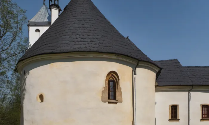 Kostel svatého Jakuba Většího (Dolní Moravice) – summer